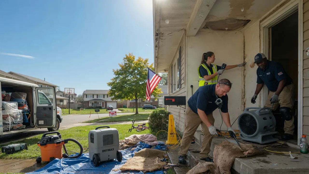 Water Damage Restoration in Hamilton, OH near me